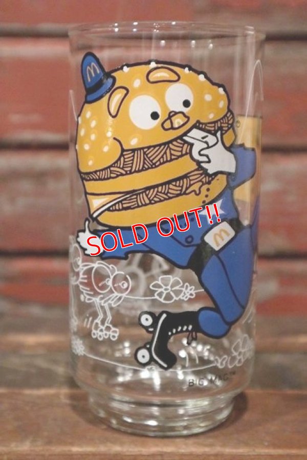 画像1: gs-210701-22 McDonald's / 1977 Action Series "Big Mac Police" Glass