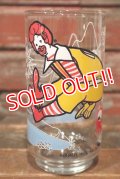 gs-210701-21 McDonald's / 1977 Action Series "Ronald McDonald" Glass