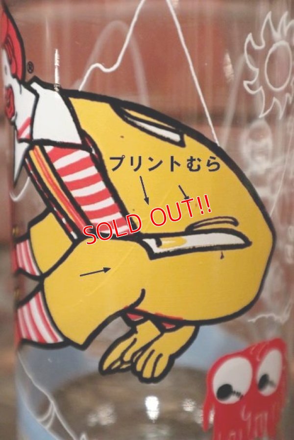 画像6: gs-210701-21 McDonald's / 1977 Action Series "Ronald McDonald" Glass