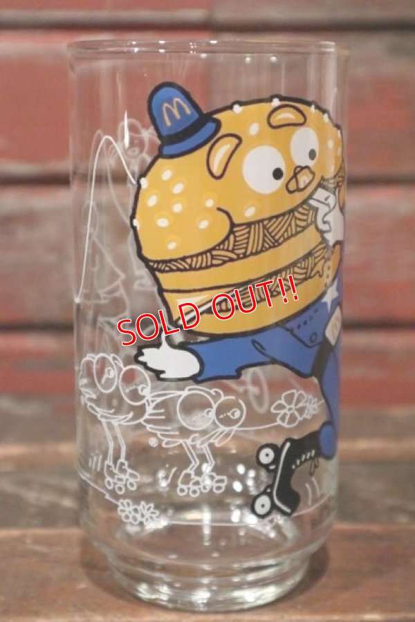 画像2: gs-210701-22 McDonald's / 1977 Action Series "Big Mac Police" Glass