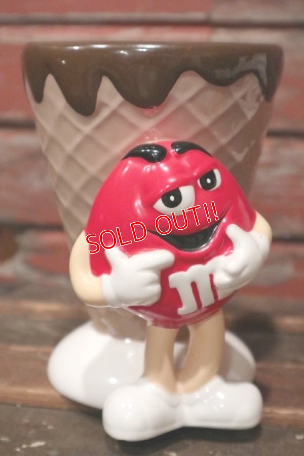 画像1: ct-210701-16 Mars / m&m's Ice Cream Waffle Cone Dish Cup