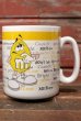 画像1: ct-210701-92 Mars / m&m's Yellow Big Mug (1)