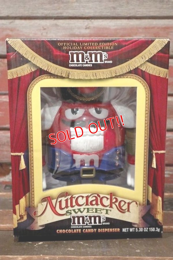画像1: ct-210701-101 Mars / m&m's 2012 "Nutcracker Sweet"  Red Candy Dispenser (Box)