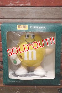 ct-210701-104 Mars / m&m's 1990's Yellow Candy Dispenser (Box)