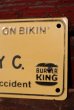 画像3: ct-210701-17 Burger King / 1970's Bicycle Plate (3)