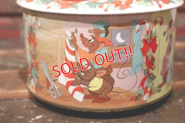 画像6: ct-210701-38 Walt Disney's / 1970's Merry Christmas Collectors Edition Volume IV Tin Can