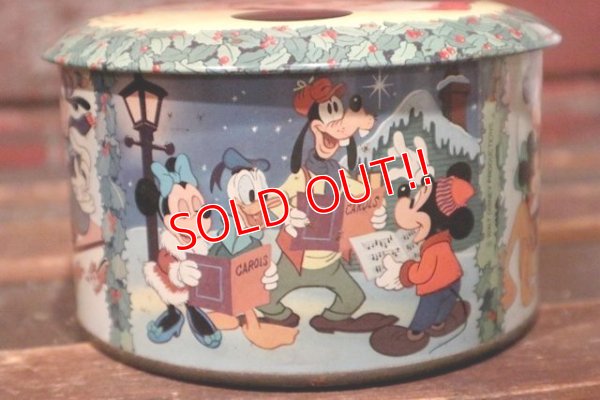 画像3: ct-210701-39 Walt Disney's / 1970's Merry Christmas Collectors Edition Volume I Tin Can