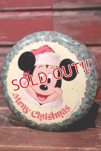 ct-210701-39 Walt Disney's / 1970's Merry Christmas Collectors Edition Volume I Tin Can