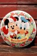 画像1: ct-210701-38 Walt Disney's / 1970's Merry Christmas Collectors Edition Volume IV Tin Can (1)