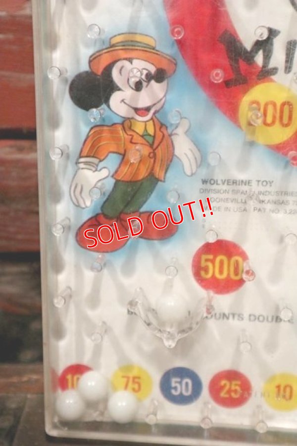 画像5: ct-210701-37 Mickey Mouse Club / Wolverine Toy 1965 Pinball