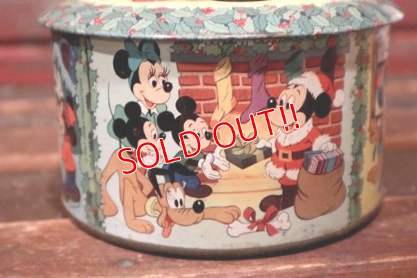 画像4: ct-210701-39 Walt Disney's / 1970's Merry Christmas Collectors Edition Volume I Tin Can