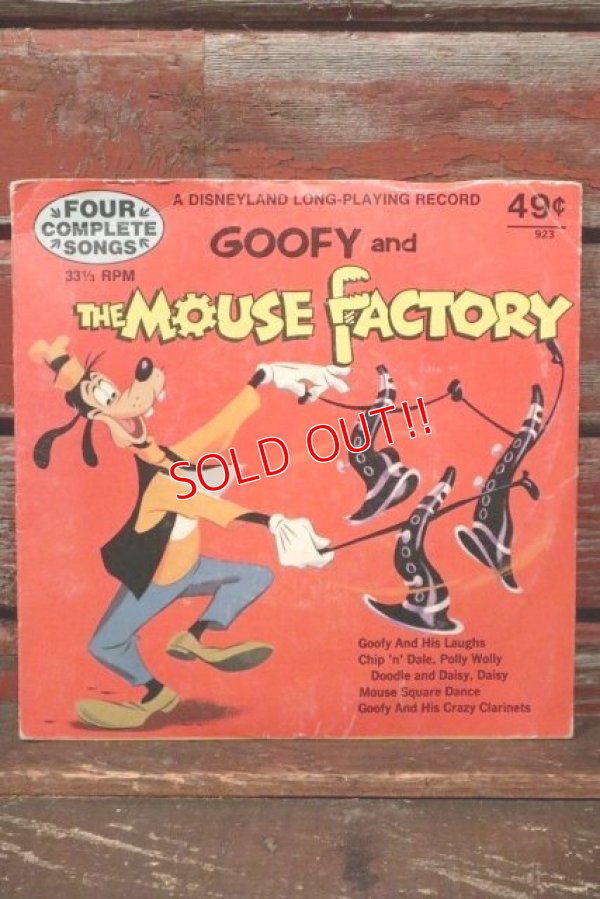 画像1: ct-210701-42 Goofy and THE MOUSE FACTORY / 1972 Record