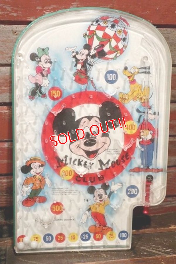 画像1: ct-210701-37 Mickey Mouse Club / Wolverine Toy 1965 Pinball