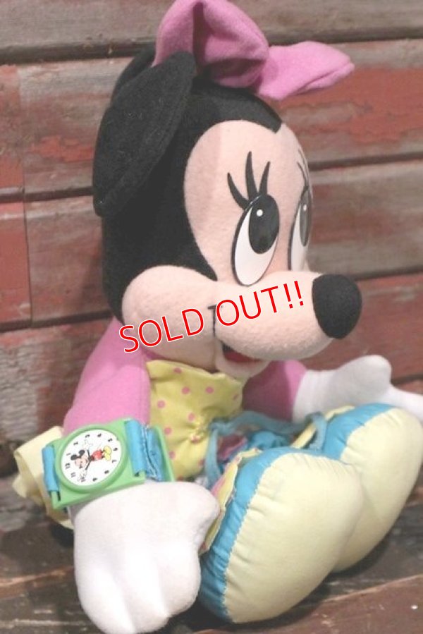 画像3: ct-210701-59 Minnie Mouse / MATTEL 1992  "Learn to Dress Me" Plush Doll