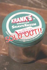 dp-210701-36 KRANK'S / Shave Kream Vintage Bottle