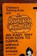 画像2: dp-210401-105 Vintage Children Training Knife and Pumpkin Kutter (2)