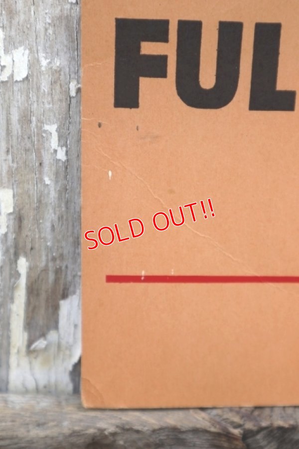 画像5: dp-210701-49 FULLER PAINT "WET" / Vintage Paper Sign