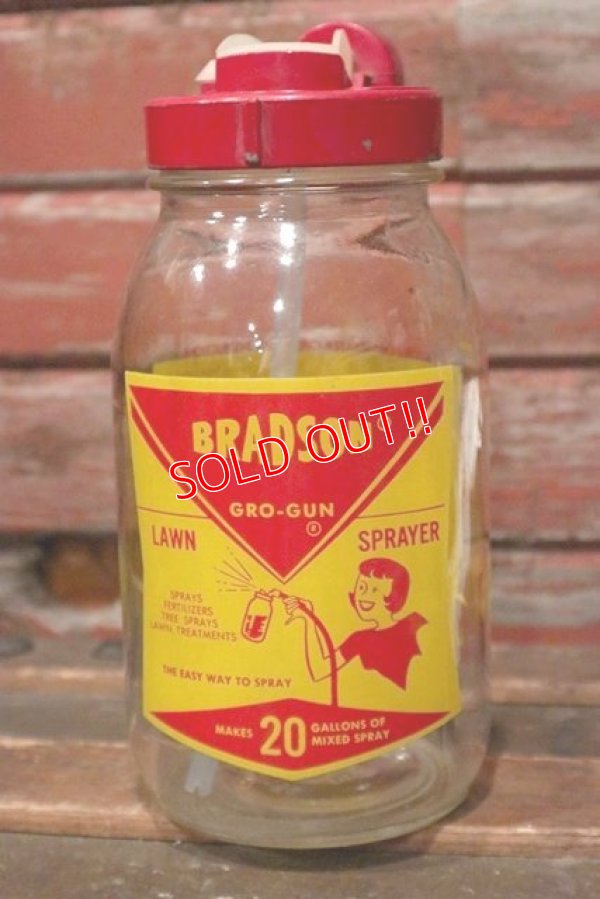 画像1: dp-210701-30 BRADSON GRO-GUN / Vintage Sprayer Bottle