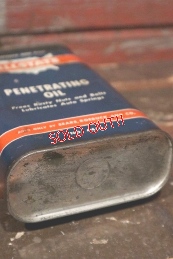 画像6: dp-210701-14 ALLSTATE / 1940's-1950's PENETRATING OIL Can