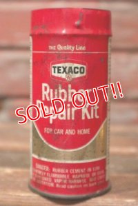 dp-210701-58 TEXACO / 1960's-1970's Rubber Repair Kit Can