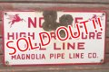 dp-210701-69 Mobil / 1950's Magnolia Pipe Line Co, Sign