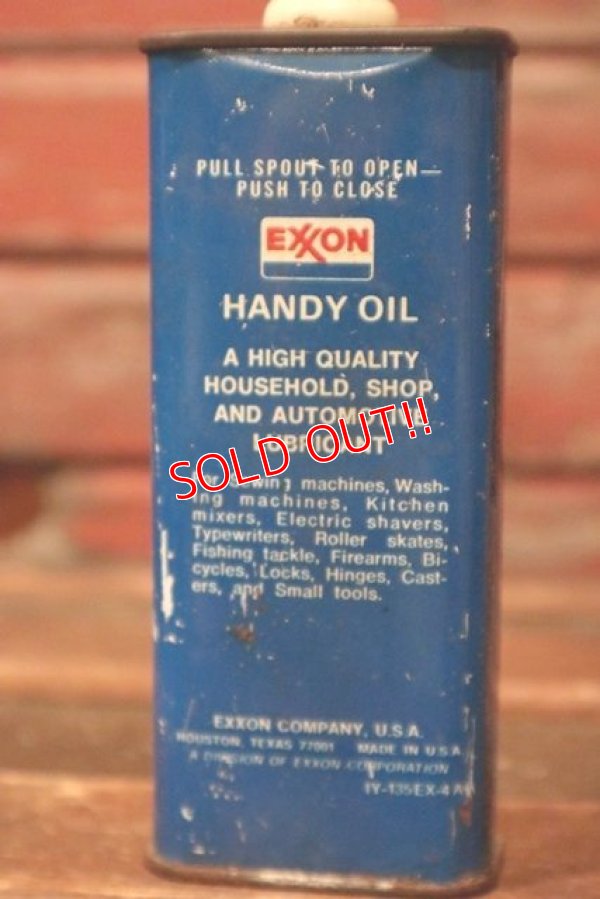 画像3: dp-210701-59 EXXON / 1970's〜Handy Oil Can