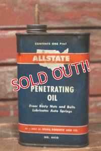 dp-210701-14 ALLSTATE / 1940's-1950's PENETRATING OIL Can