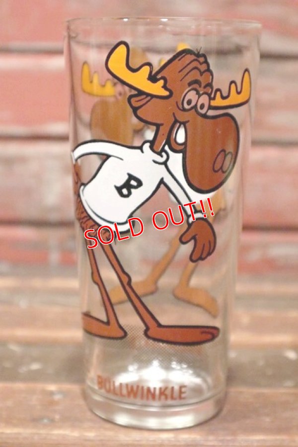 画像1: gs-210701-16 Bullwinkle / 1970's Collector Series 16 oz. Glass