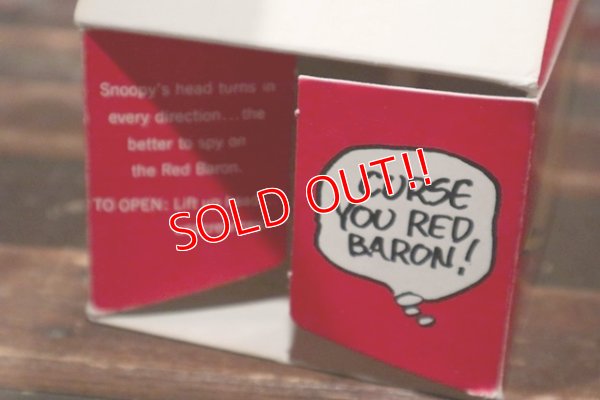 画像12: ct-210701-25 Snoopy / AVON 1960's "The Flying Ace" Bubble Bath Bottle (Box)