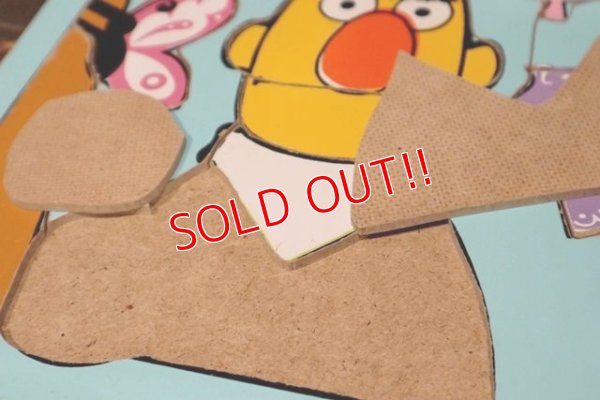 画像5: ct-210701-49 Bert / Playskool 1970's Wood Frame Tray Puzzle