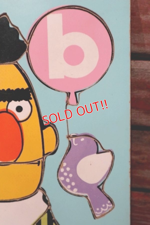 画像4: ct-210701-49 Bert / Playskool 1970's Wood Frame Tray Puzzle