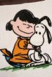 画像2: ct-210801-15 Snoopy & Lucy / 1970's Hand Towel  (2)