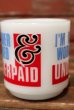 画像4: kt-210701-118 Glasbake / "I'M OVERWORKED & UNDERPAID"1960's Mug