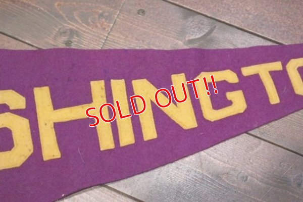 画像3: dp-210701-07 University of Washington / 1950's Pennant
