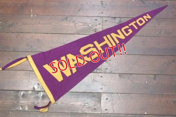 画像1: dp-210701-07 University of Washington / 1950's Pennant