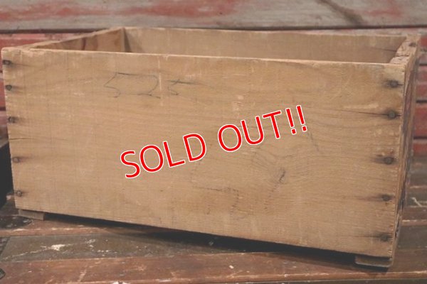 画像5: dp-210601-10 RIVER GOLD BARTLETTS / Vintage Wood Box