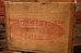 画像3: dp-210601-10 RIVER GOLD BARTLETTS / Vintage Wood Box