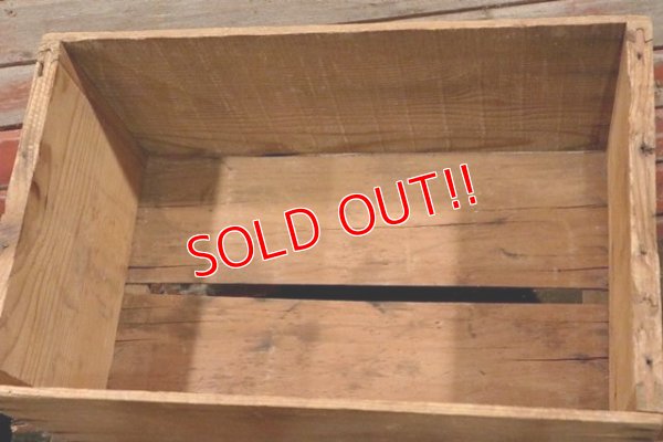 画像6: dp-210601-10 RIVER GOLD BARTLETTS / Vintage Wood Box