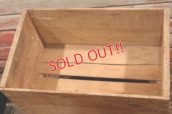 画像8: dp-210601-07 BLAZING STAR / Vintage Wood Box