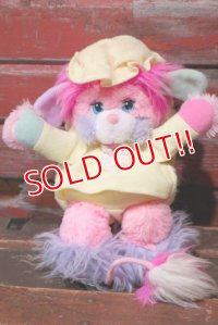 ct-210701-08 Popples / 1980's Slumber Party Popples Pancake Plush Doll