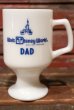 画像1: ct-210801-29 Walt Disney World / Federal 1970's Footed Mug "DAD" (1)