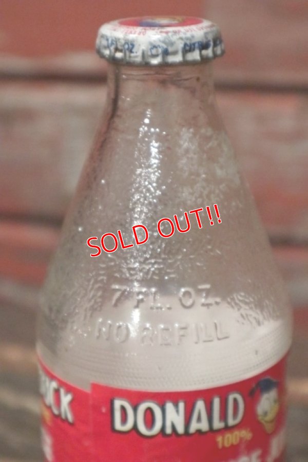 画像6: ct-210701-72 Donald Duck / 1980's Orange Juice 7 FL.OZ. Bottle