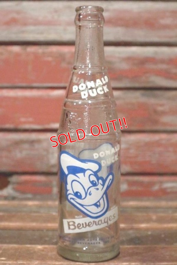 画像1: ct-210701-73 Donald Duck / Beverages 1950's 10 FL.OZ. Bottle