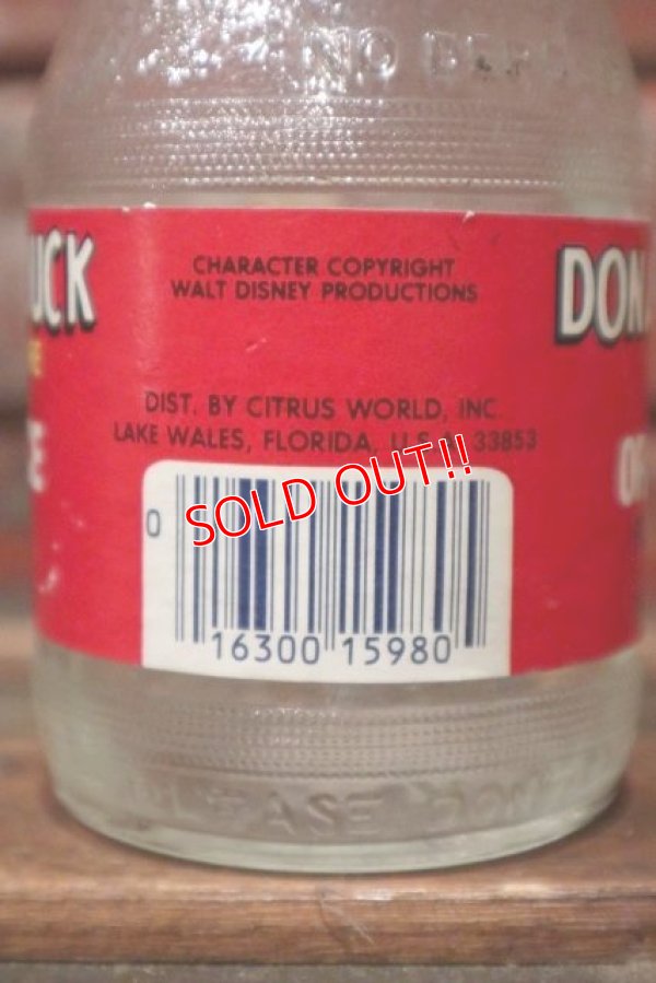 画像5: ct-210701-72 Donald Duck / 1980's Orange Juice 7 FL.OZ. Bottle