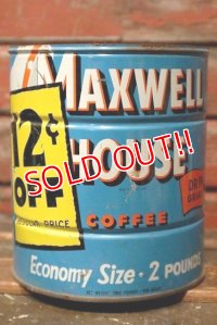 dp-210801-19 MAXWELL HOUSE COFFEE / Vintage Tin Can