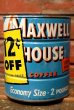 画像1: dp-210801-19 MAXWELL HOUSE COFFEE / Vintage Tin Can (1)