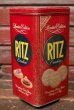 画像1: dp-210801-20 NABISCO RITZ Crackers / 1986 Tin Can (1)