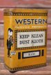 画像1: dp-210701-19 WESTERN KEEP KLEAN DUST KLOTH / Vintage Can (1)