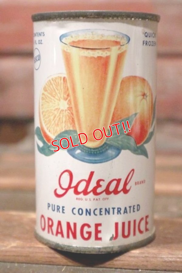 画像1: dp-210801-17 Ideal / Vintage Orange Juice Can