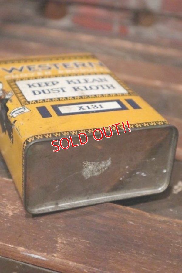 画像8: dp-210701-19 WESTERN KEEP KLEAN DUST KLOTH / Vintage Can